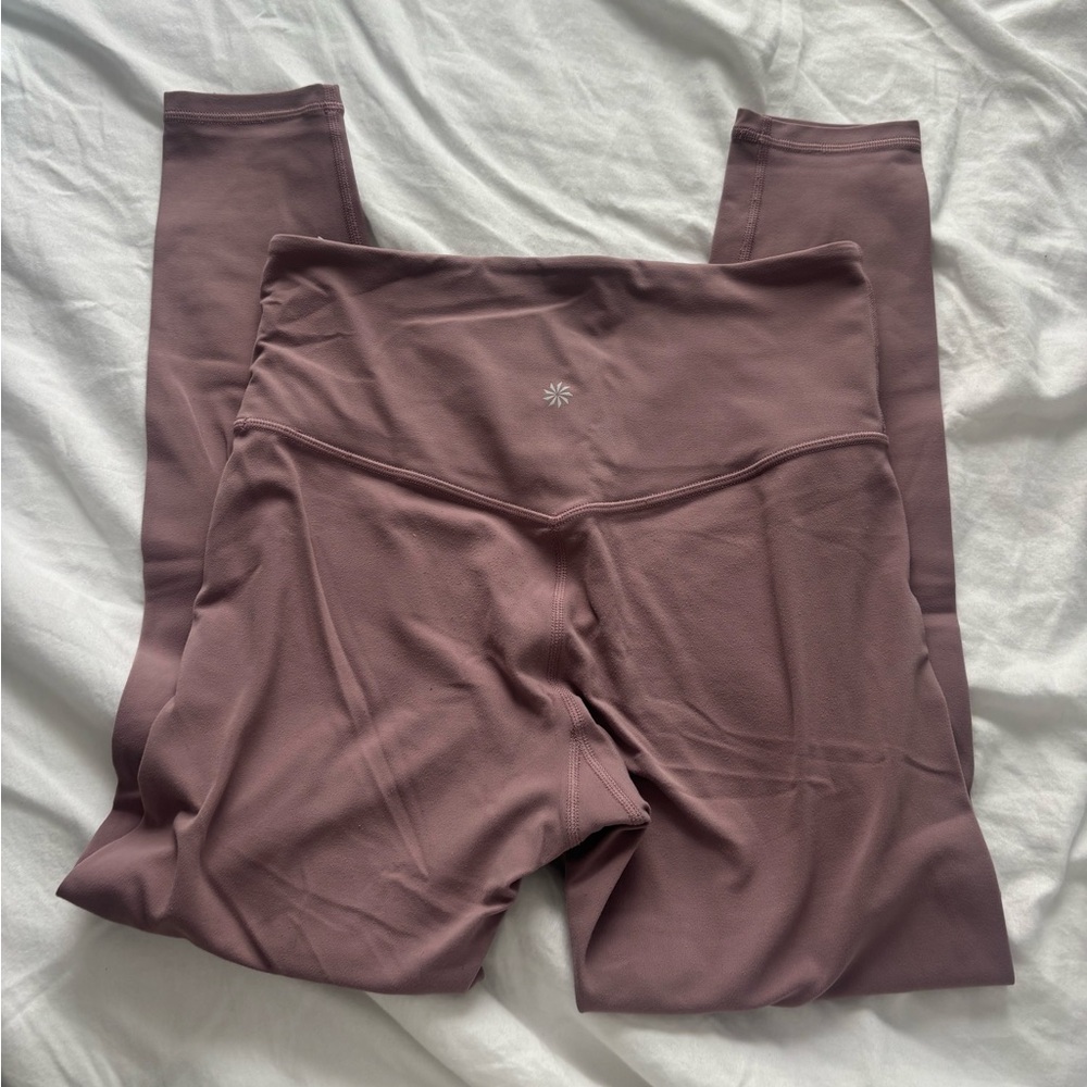 Athleta High-Waist Leggings 3/4 length Light Pink
